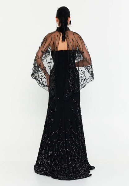 Strapless Maxi Polyester Mermaid Regular Wedding Guest Dress Unit Price: €54