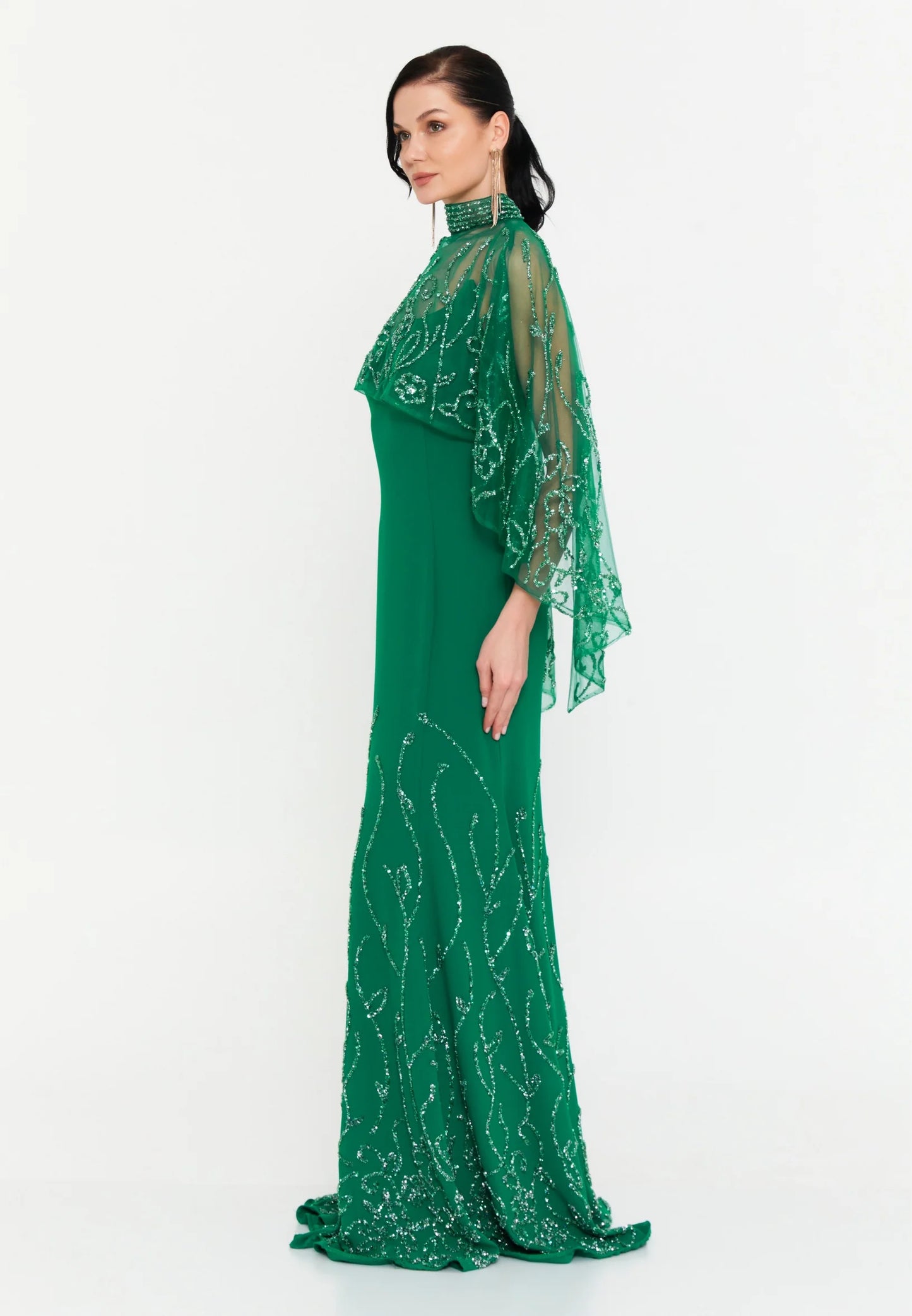 Strapless Maxi Polyester Mermaid Regular Wedding Guest Dress Unit Price: €54