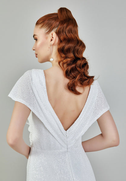 Sleeveless Maxi Sequin Regular Wedding Dress Unit Price: €130