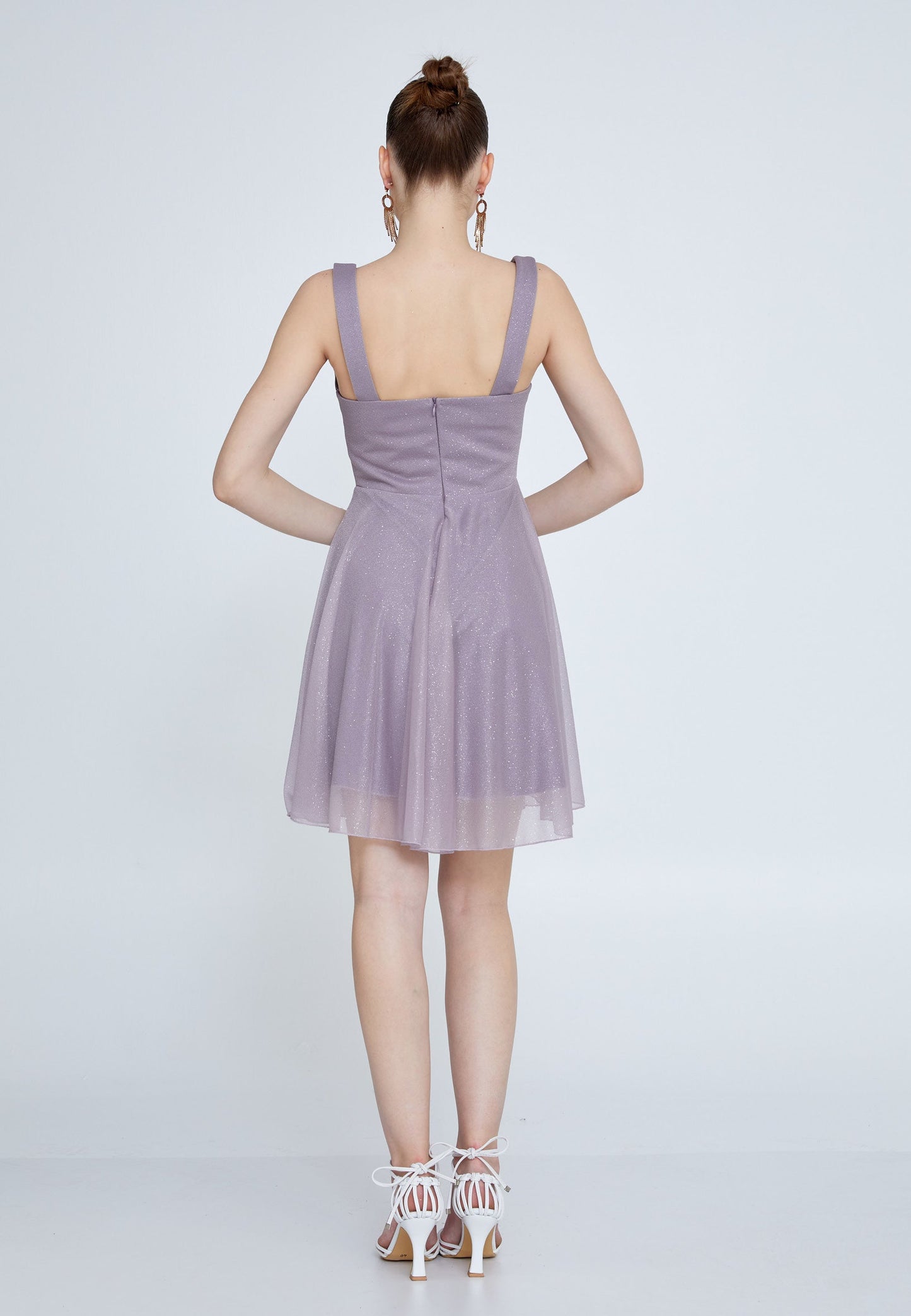 Sleeveless Mini Tulle Column Regular Cocktail Dress Unit Price: €25