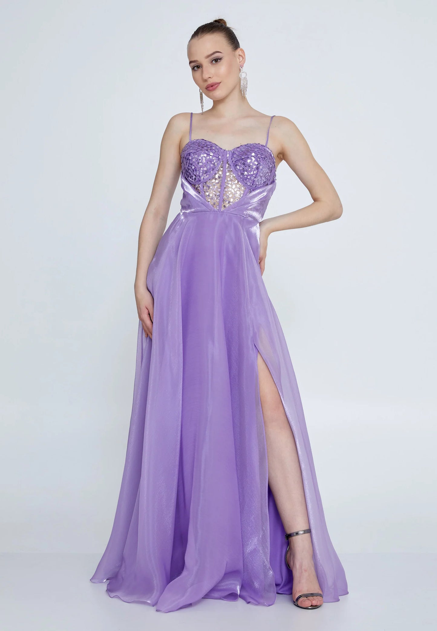 Sleeveless Maxi Polyester Column Regular Wedding Guest Dress Unit Price: €34