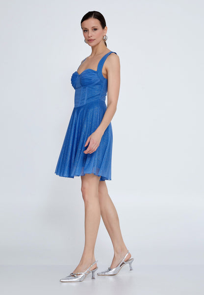 Sleeveless Mini Tulle Column Regular Cocktail Dress Unit Price: €25
