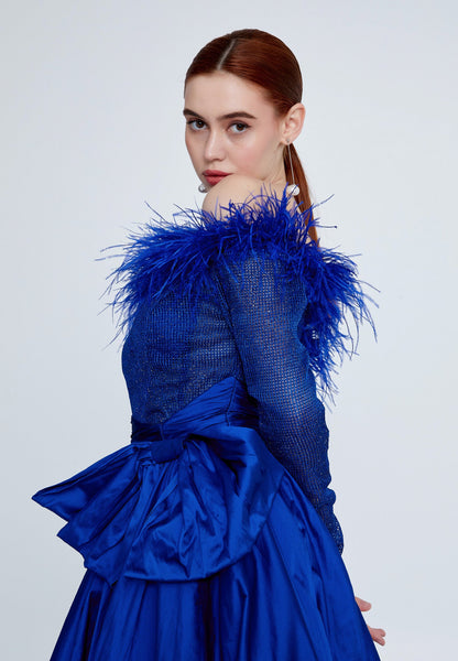 One Shoulder Maxi Polyester A - Line Regular Prom Dress Unit Price: €76