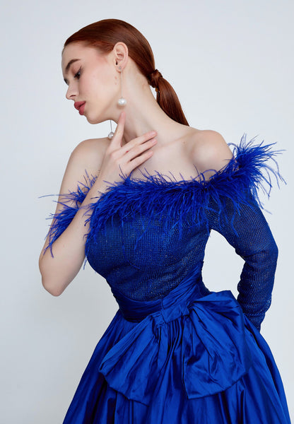 One Shoulder Maxi Polyester A - Line Regular Prom Dress Unit Price: €76