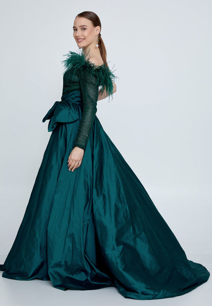 One Shoulder Maxi Polyester A - Line Regular Prom Dress Unit Price: €76