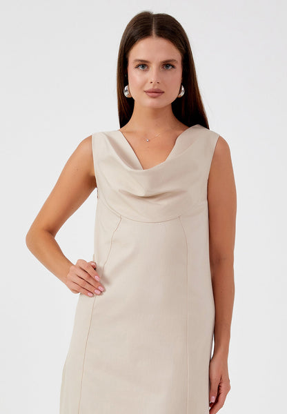 Sleeveless Maxi Polyester Column Regular Casual Dress Unit Price: €23