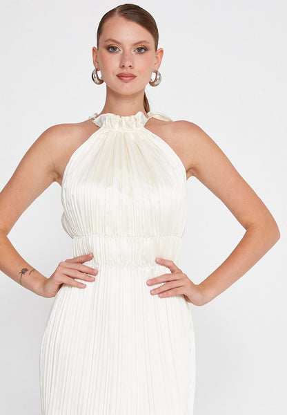 Sleeveless Mini Satin Column Regular Cocktail Dress Unit Price: €30