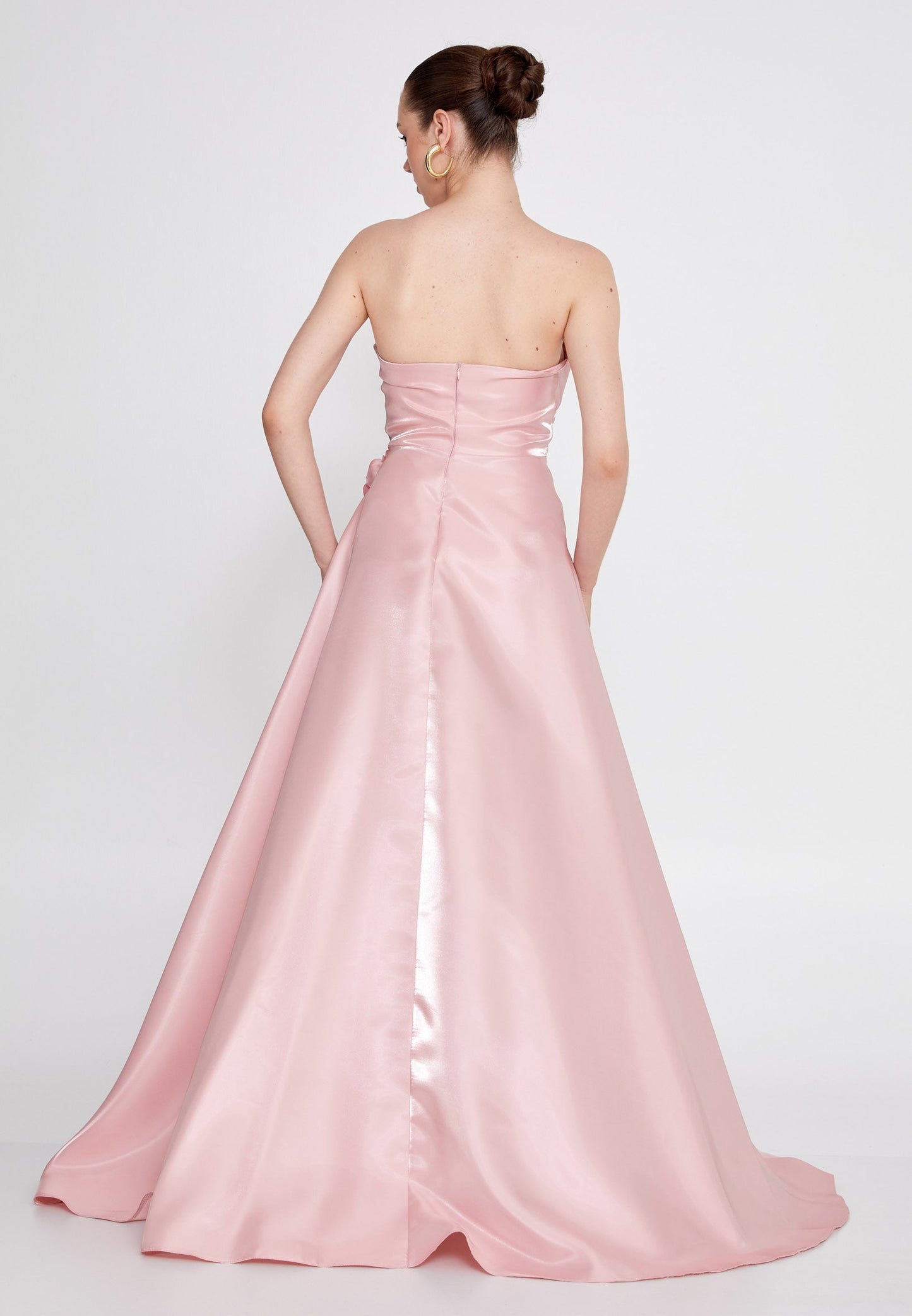 Strapless Maxi Polyester Column Regular Wedding Guest Dress Unit Price: €78