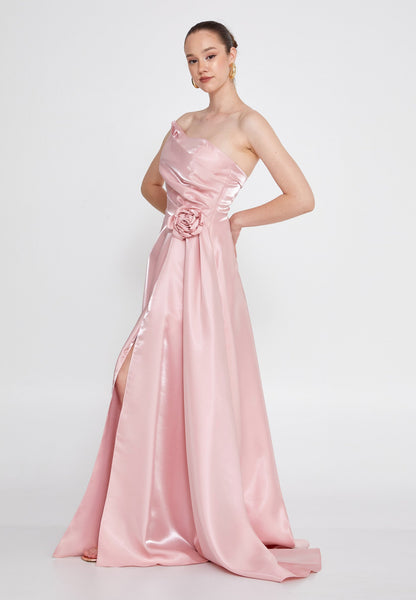 Strapless Maxi Polyester Column Regular Wedding Guest Dress Unit Price: €78