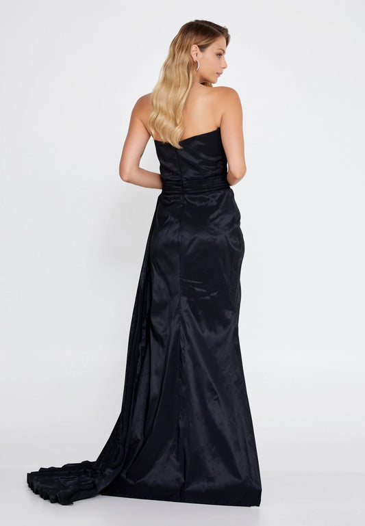 Strapless Maxi Polyester Column Regular Prom Dress Unit Price: €95