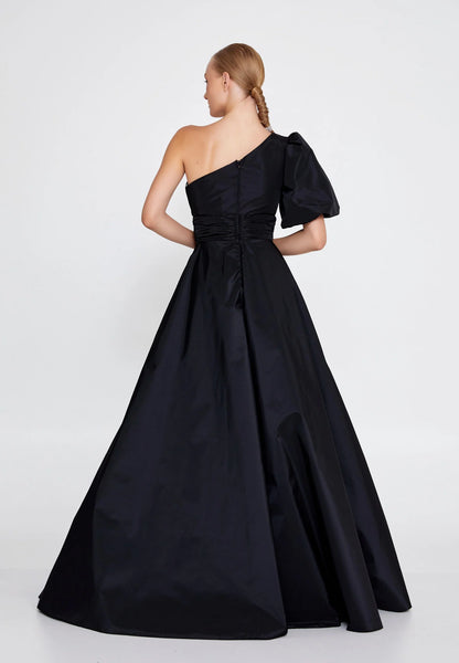 One Shoulder Maxi Polyester A - Line Regular Prom Dress Unit Price: €55