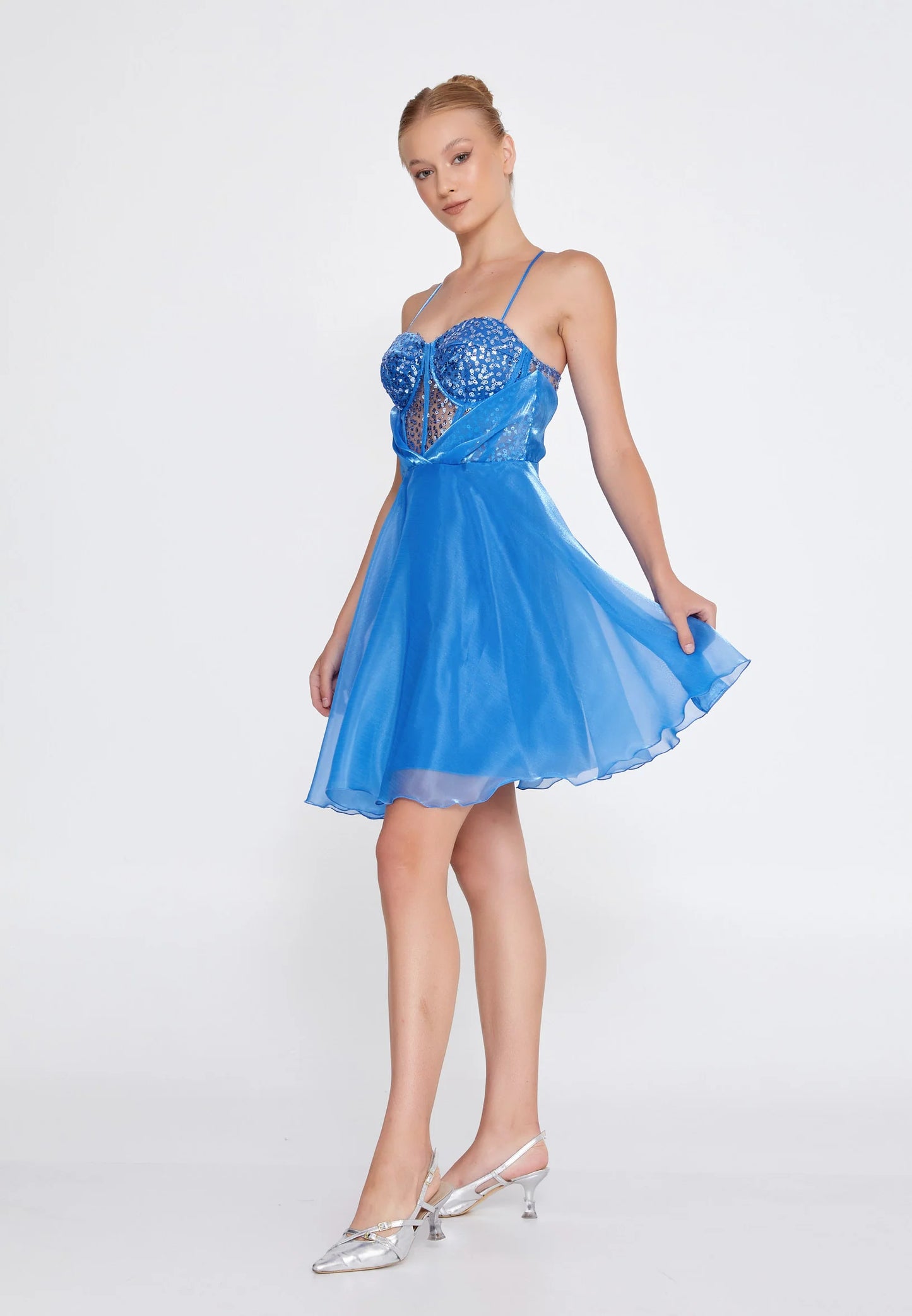 Sleeveless Mini Polyester Column Regular Cocktail Dress Unit Price: €26