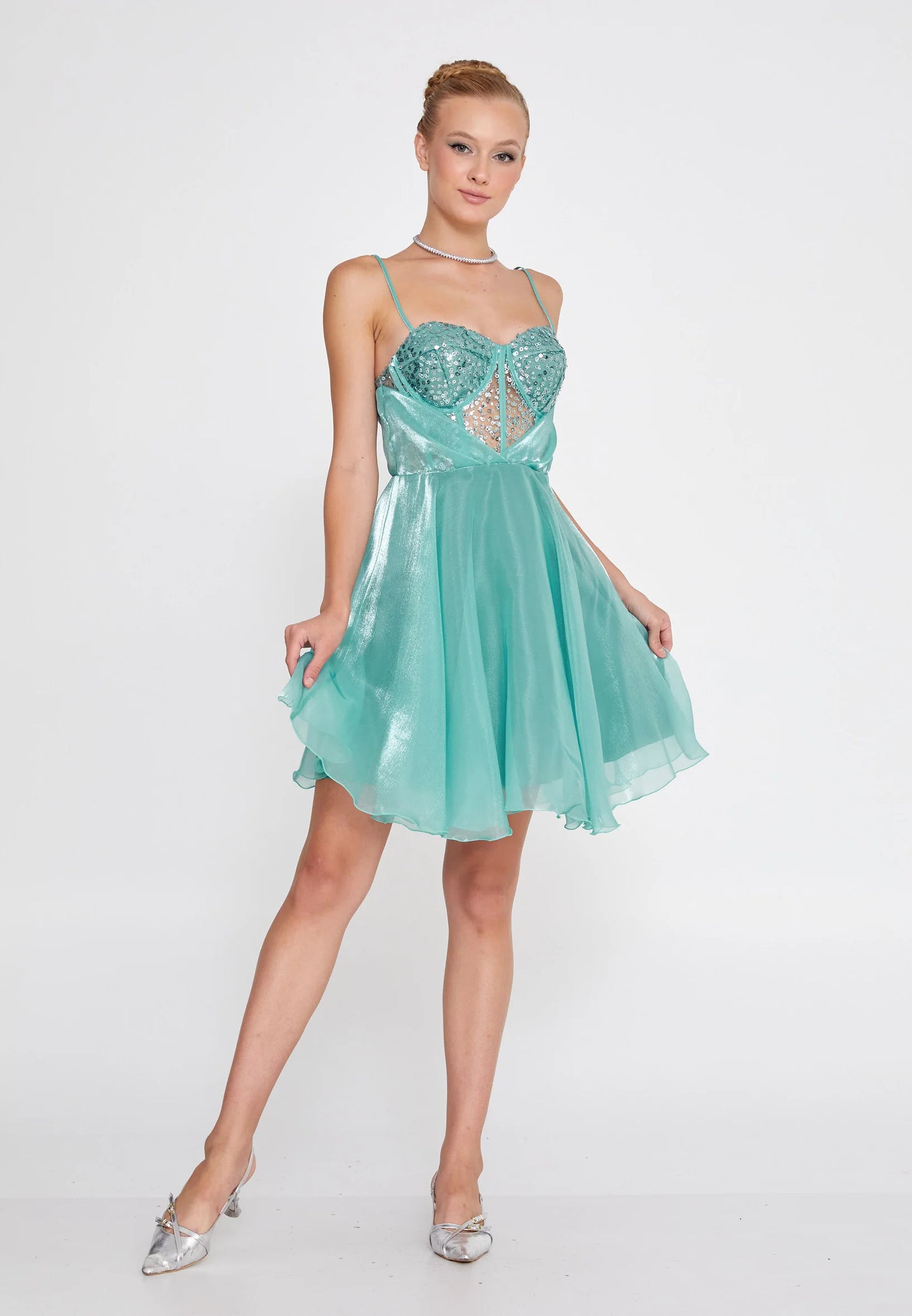 Sleeveless Mini Polyester Column Regular Cocktail Dress Unit Price: €26