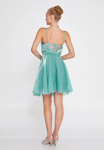 Sleeveless Mini Polyester Column Regular Cocktail Dress Unit Price: €26