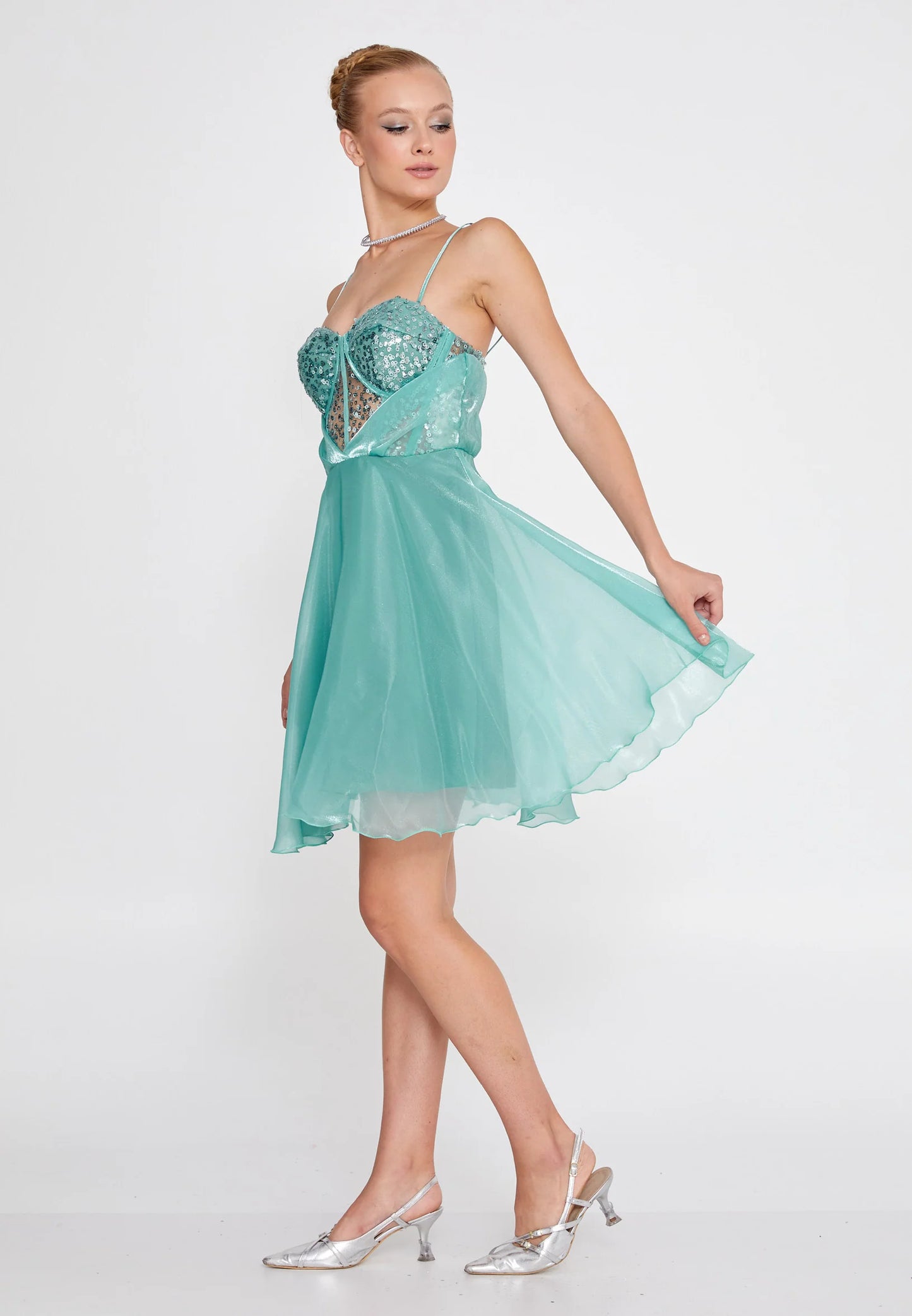 Sleeveless Mini Polyester Column Regular Cocktail Dress Unit Price: €26