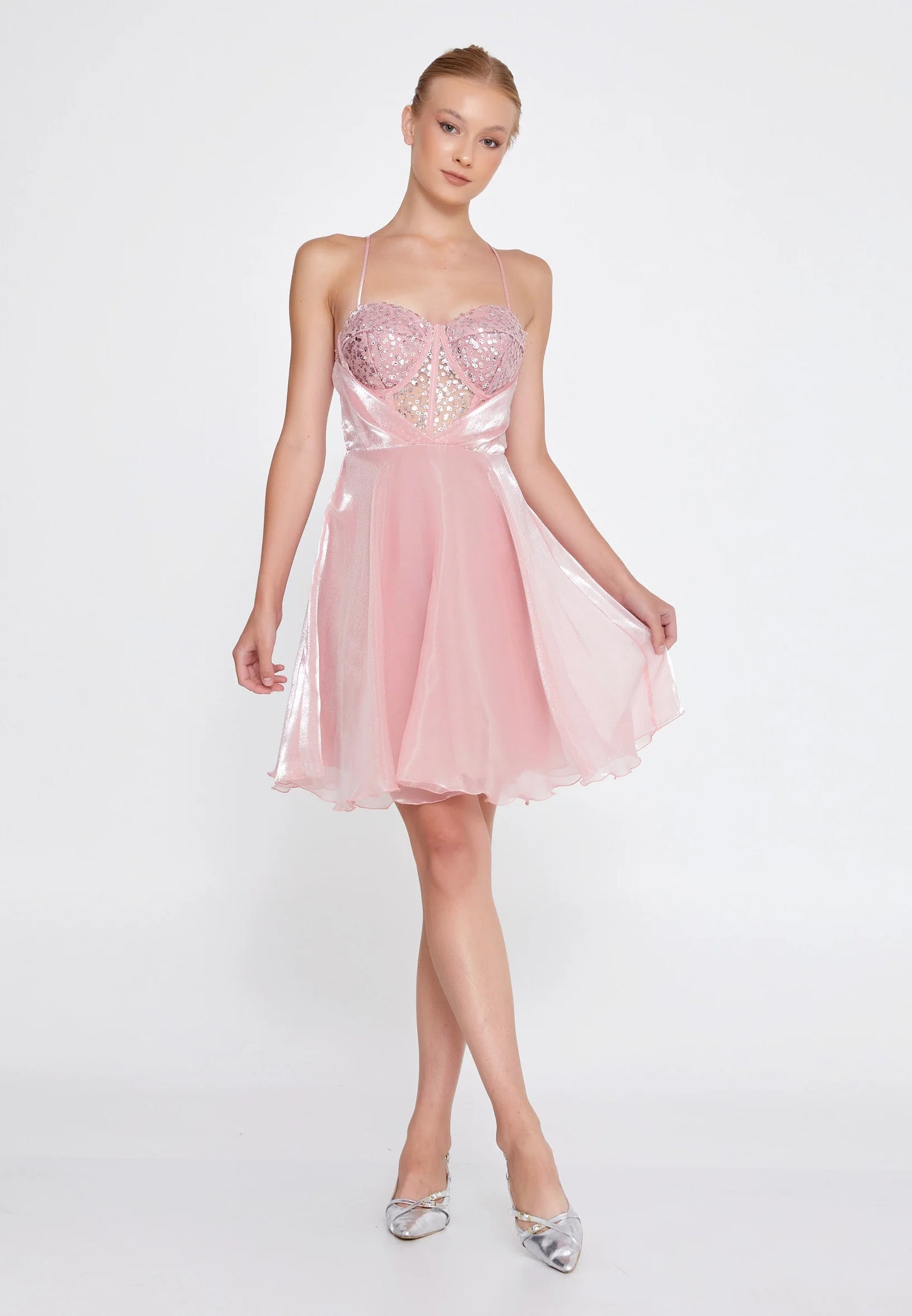 Sleeveless Mini Polyester Column Regular Cocktail Dress Unit Price: €26