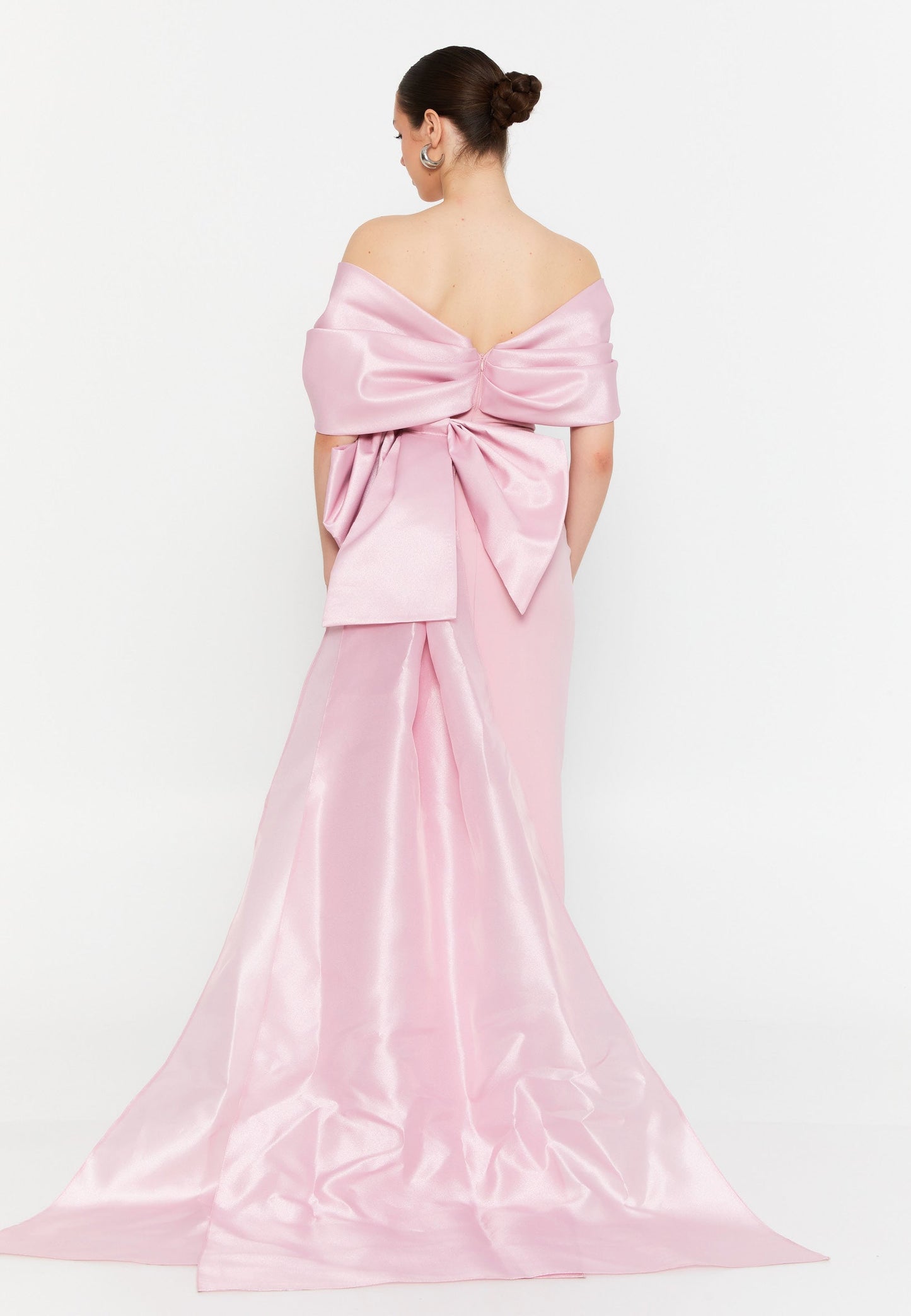 Off Shoulder Maxi Viscose Column Regular Wedding Guest Dress Unit Price: €37