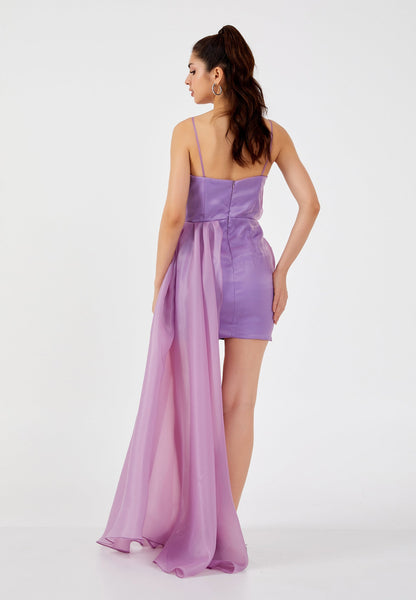 Sleeveless Mini Tulle Column Regular Cocktail Dress Unit Price: €60