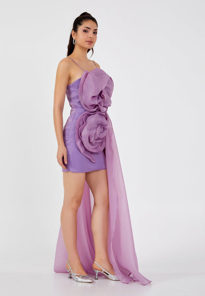 Sleeveless Mini Tulle Column Regular Cocktail Dress Unit Price: €60