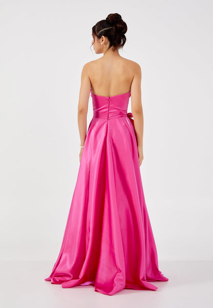 Strapless Maxi Polyester A - Line Regular Prom Dress Unit Price: €60
