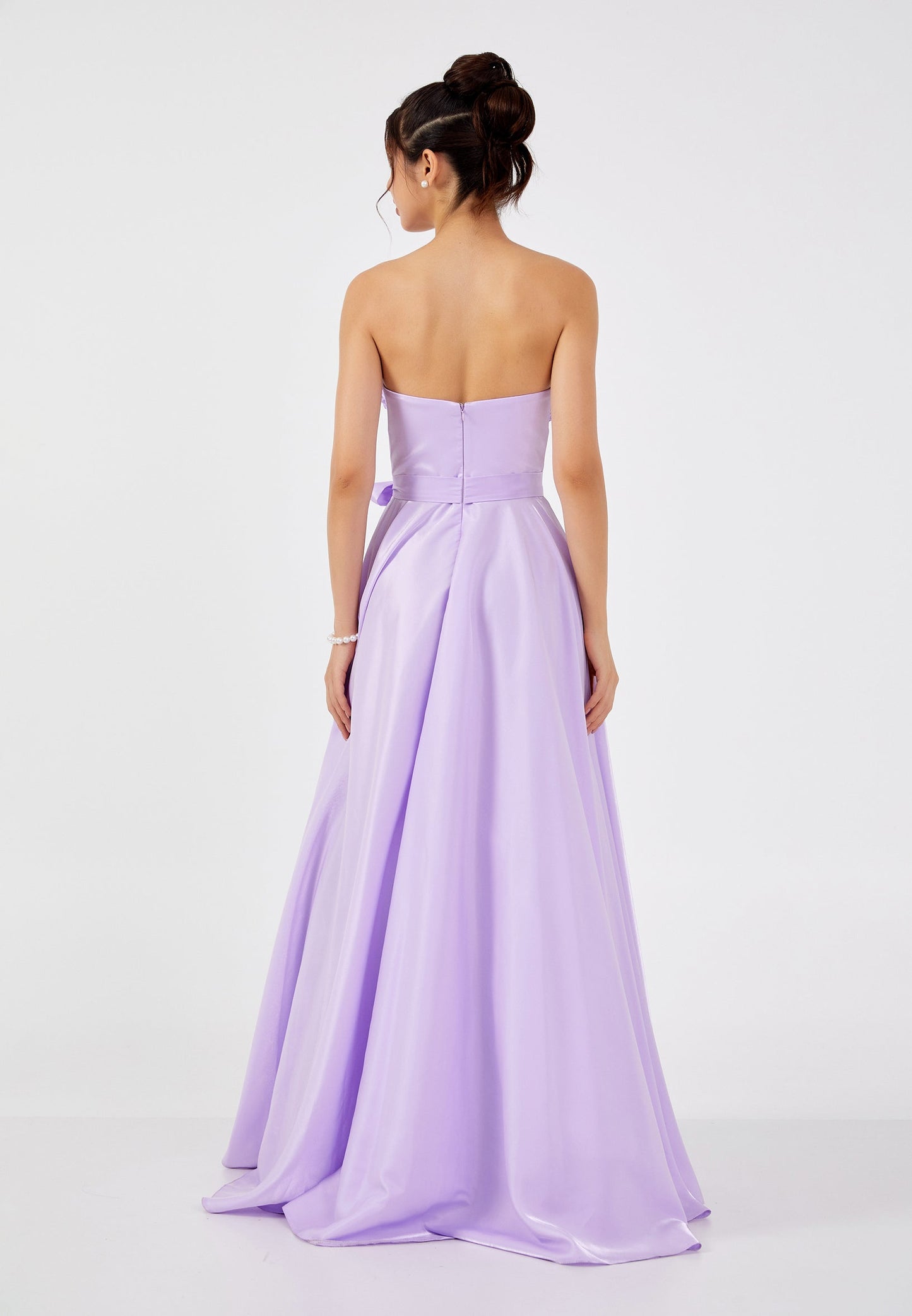 Strapless Maxi Polyester A - Line Regular Prom Dress Unit Price: €60