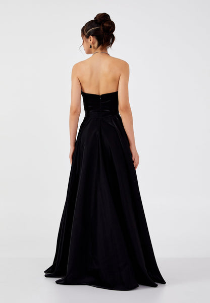 Strapless Maxi Polyester A - Line Regular Prom Dress Unit Price: €60