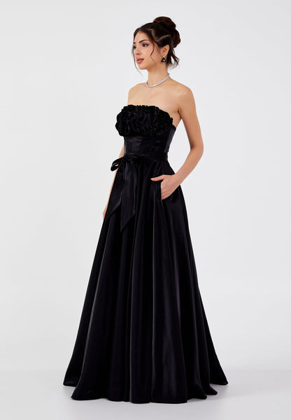 Strapless Maxi Polyester A - Line Regular Prom Dress Unit Price: €60