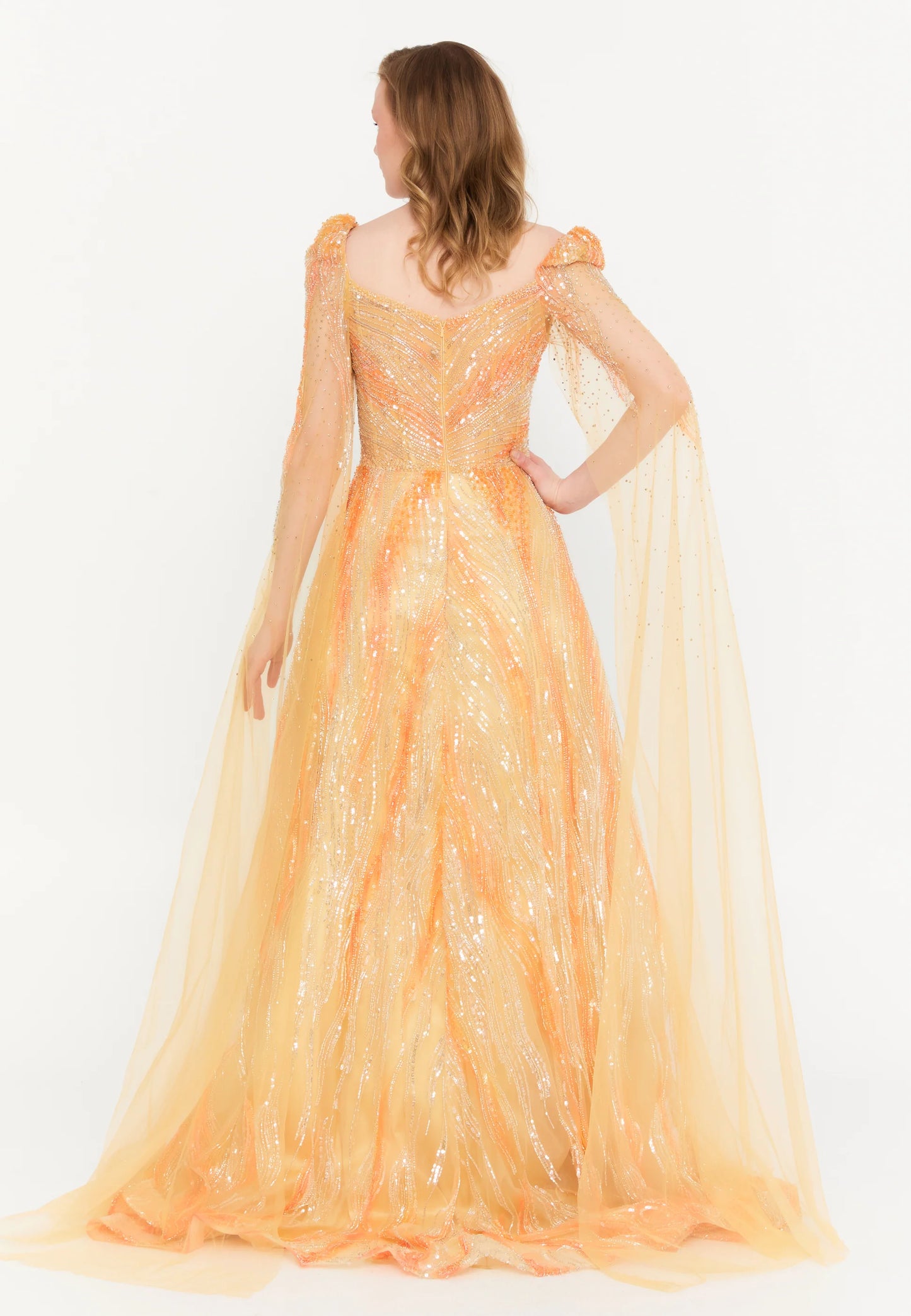 Mid-Length Maxi Tulle Mermaid Regular Prom Dress Unit Price: €363