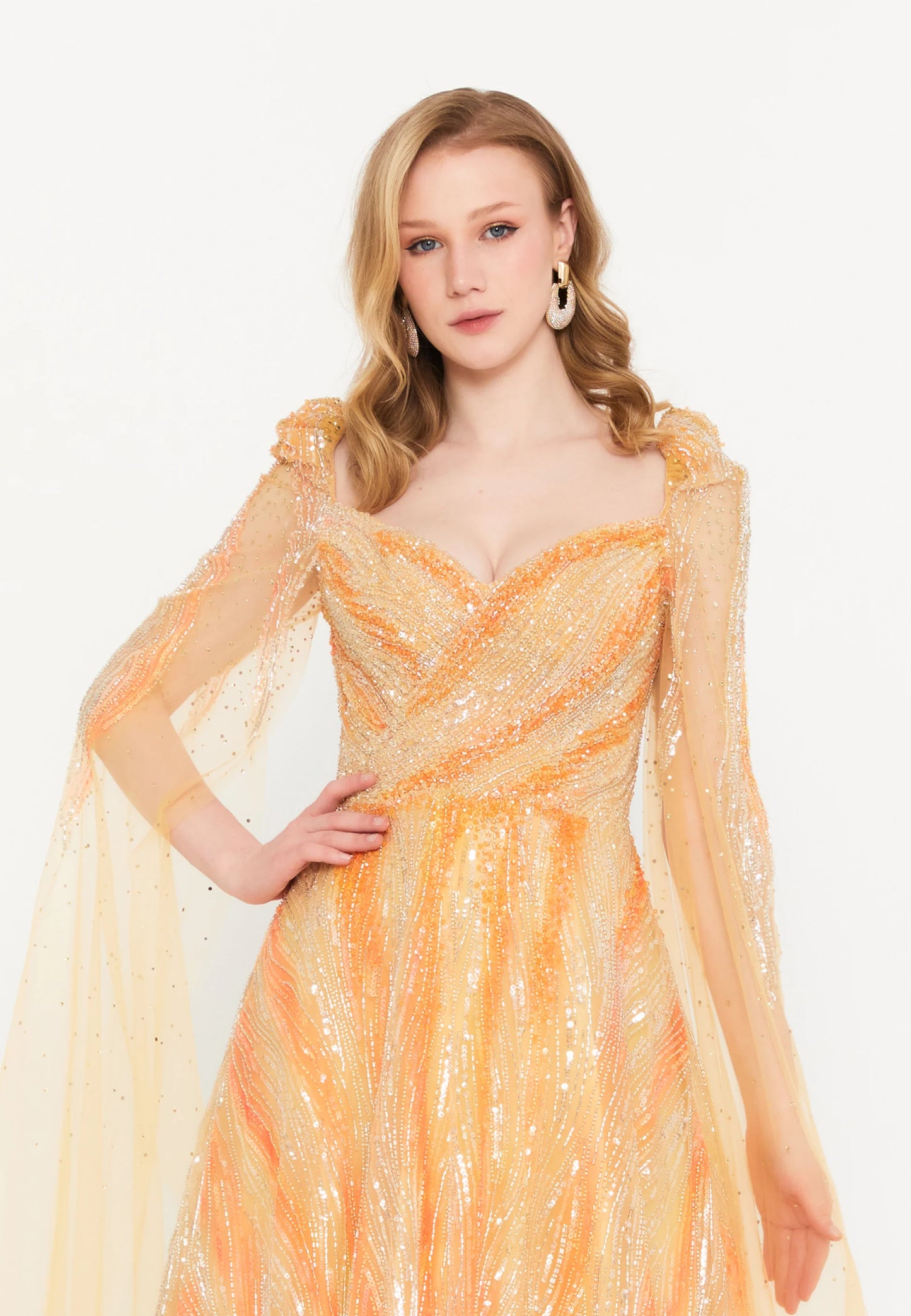 Mid-Length Maxi Tulle Mermaid Regular Prom Dress Unit Price: €363