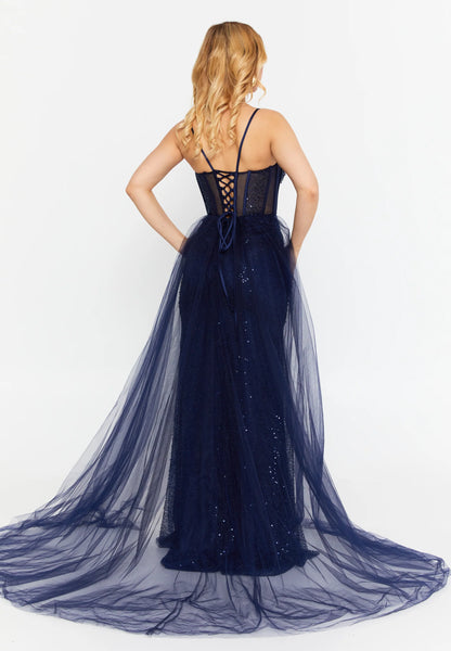 Sleeveless Maxi Tulle Mermaid Regular Wedding Guest Dress Unit Price: €60