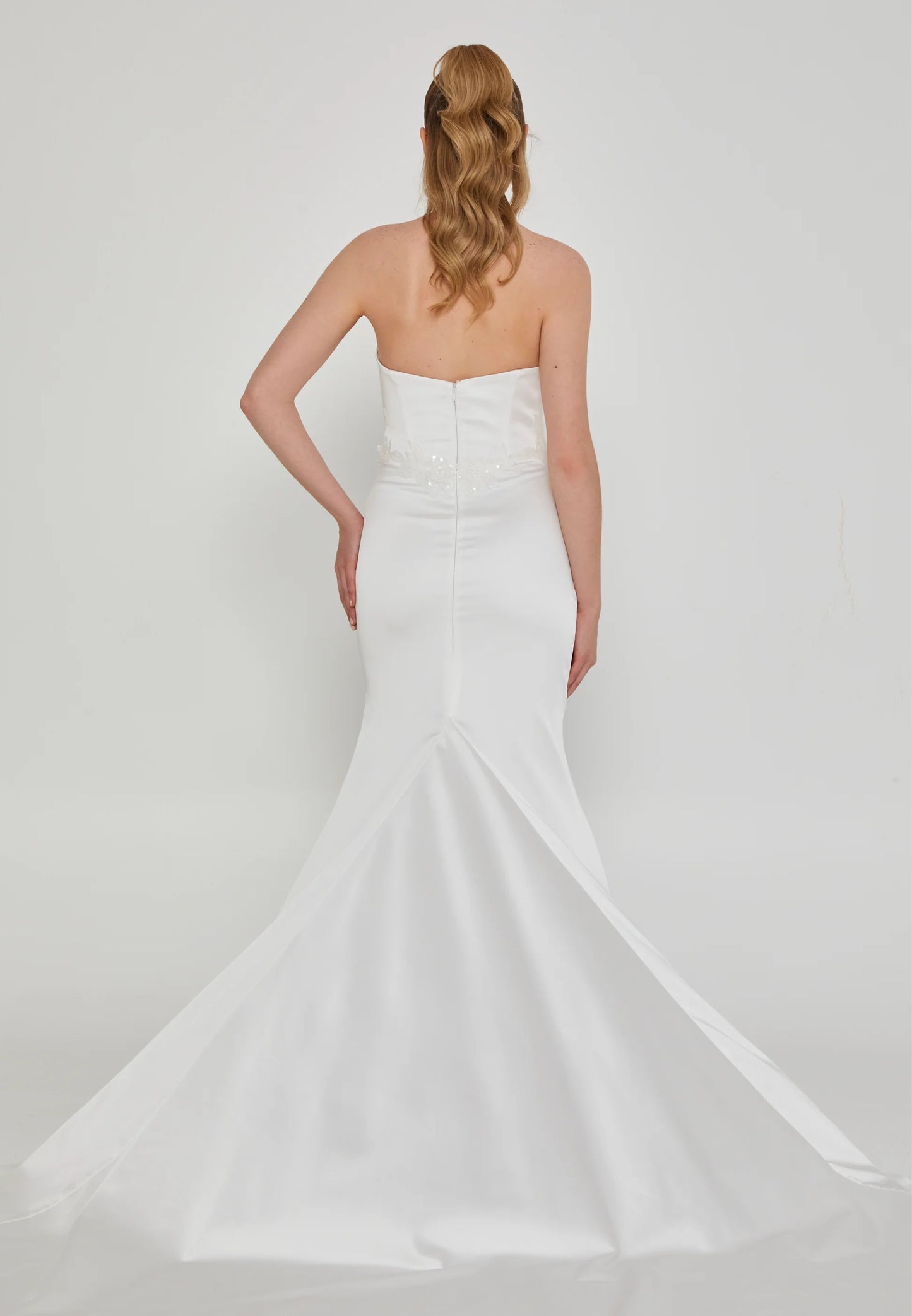 Sleeveless Maxi Polyester Regular Wedding Dress Unit Price: €300