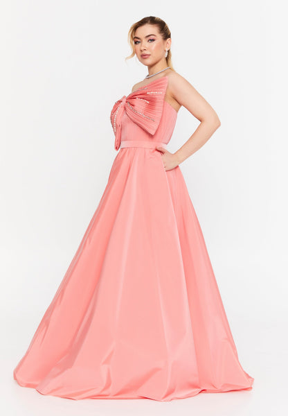 Strapless Maxi Polyester A - Line Regular Prom Dress Unit Price: €120