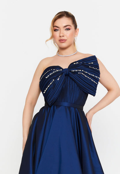 Strapless Maxi Polyester A - Line Regular Prom Dress Unit Price: €120