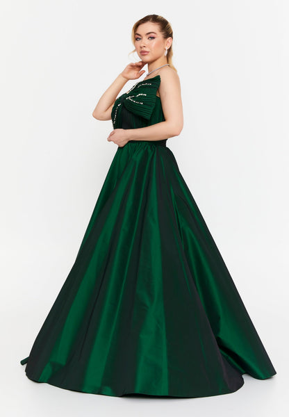 Strapless Maxi Polyester A - Line Regular Prom Dress Unit Price: €120