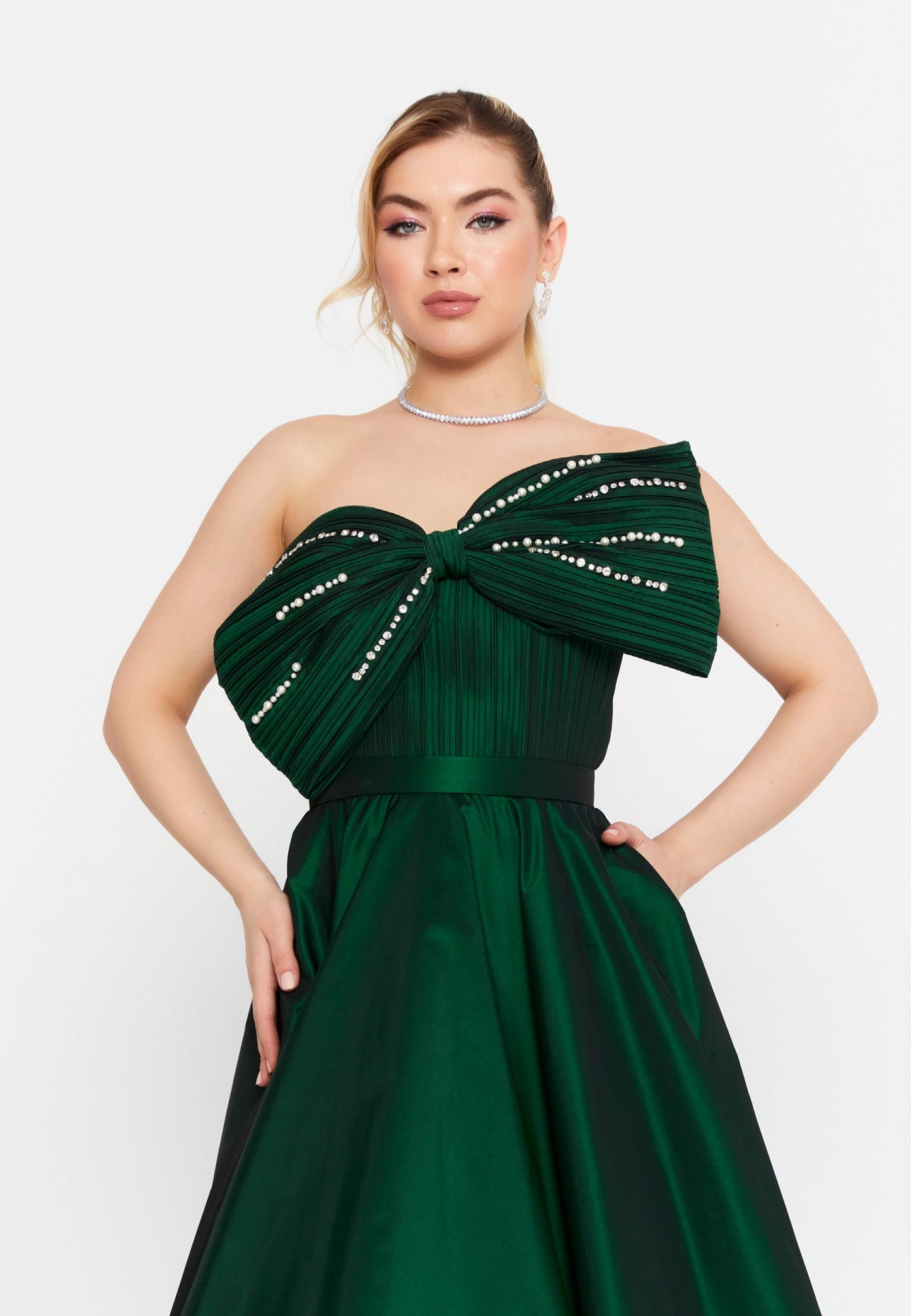 Strapless Maxi Polyester A - Line Regular Prom Dress Unit Price: €120