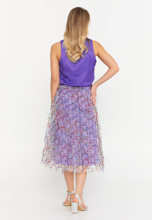 Midi Solid Color Regular Skirt Unit Price: €20