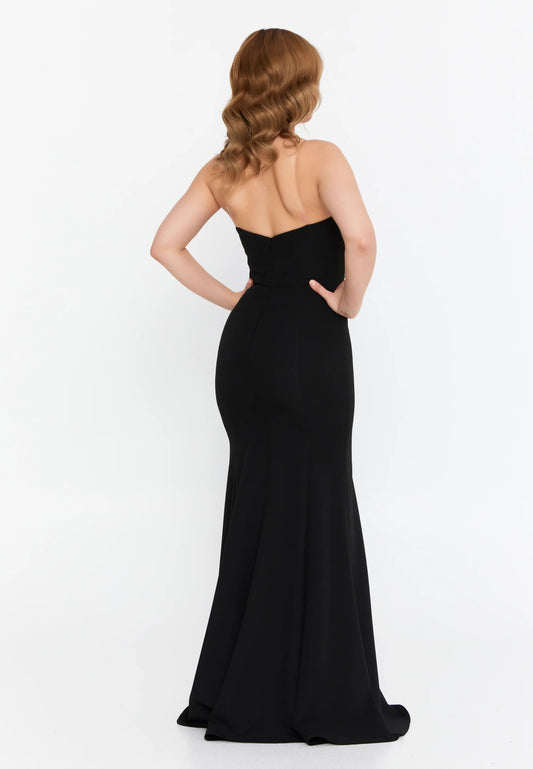 Strapless Maxi Viscose Mermaid Regular Wedding Guest Dress Unit Price: €48