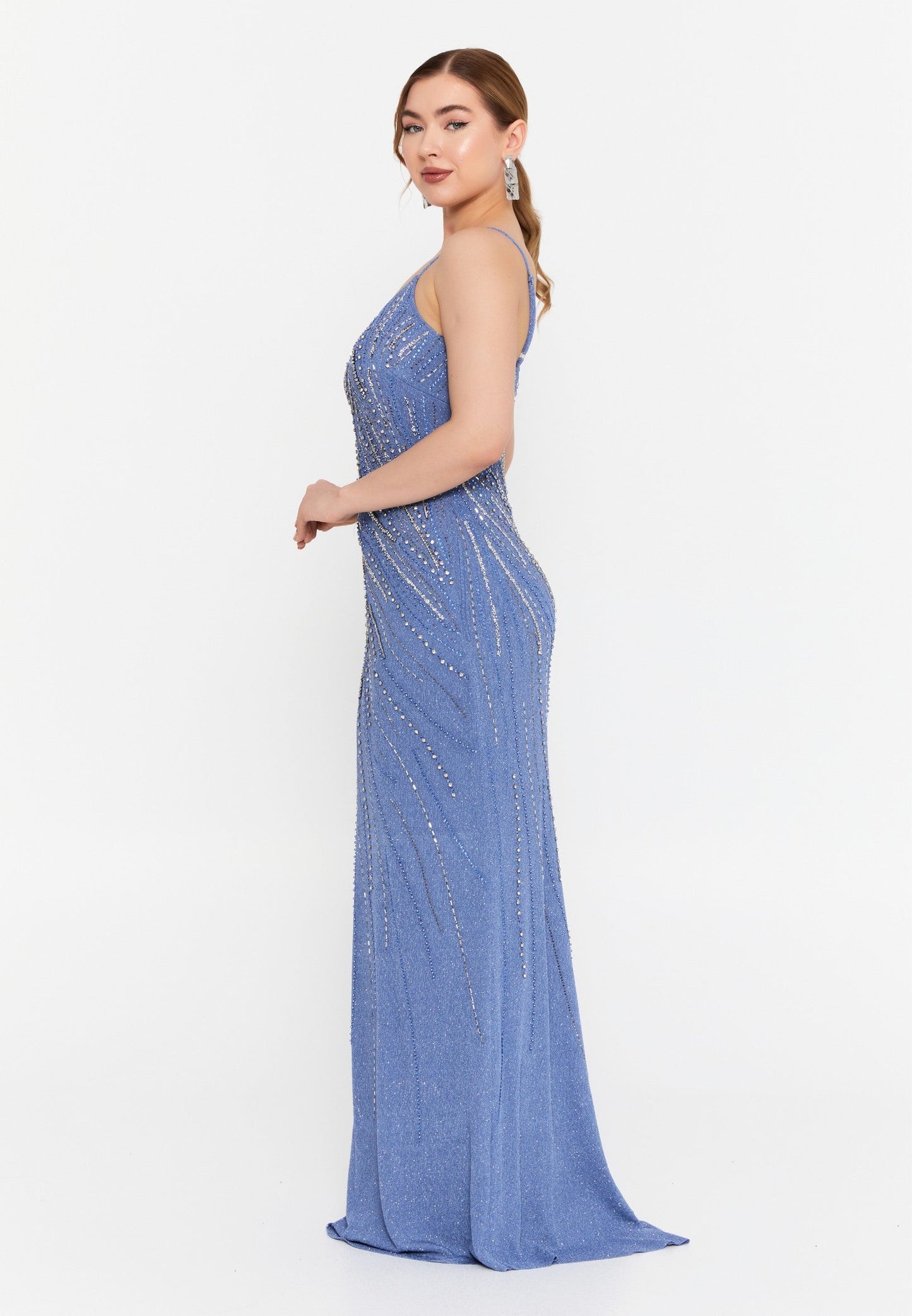 Sleeveless Maxi Lycra Mermaid Regular Wedding Guest Dress Unit Price: €72