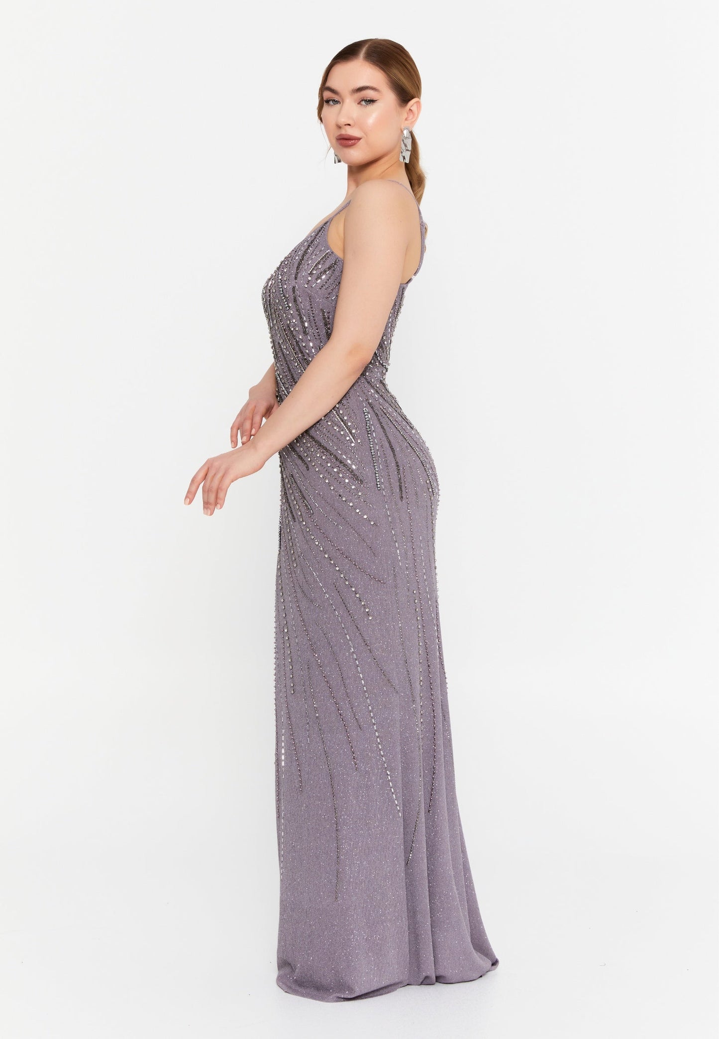 Sleeveless Maxi Lycra Mermaid Regular Wedding Guest Dress Unit Price: €72