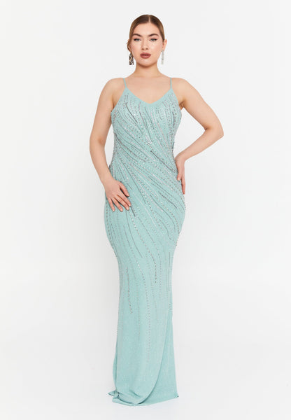 Sleeveless Maxi Lycra Mermaid Regular Wedding Guest Dress Unit Price: €72