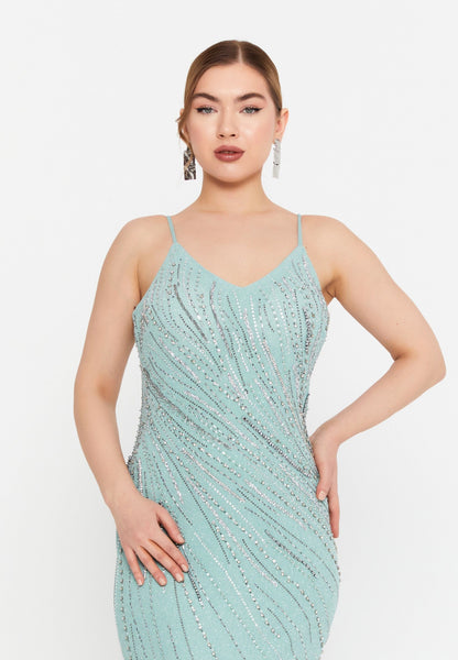Sleeveless Maxi Lycra Mermaid Regular Wedding Guest Dress Unit Price: €72