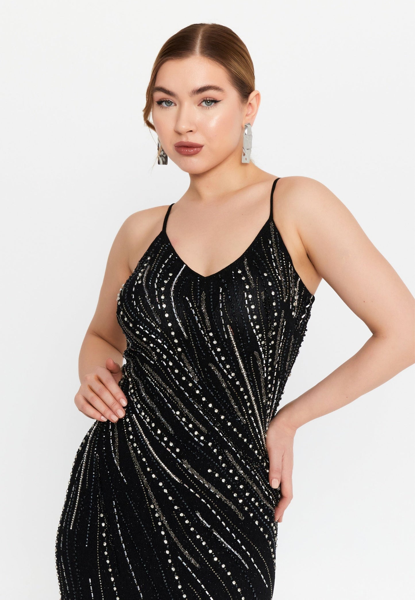 Sleeveless Maxi Lycra Mermaid Regular Wedding Guest Dress Unit Price: €72