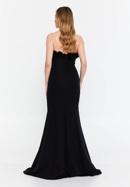 Strapless Maxi Viscose Mermaid Regular Wedding Guest Dress Unit Price: €48