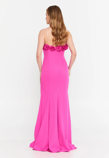 Strapless Maxi Viscose Mermaid Regular Wedding Guest Dress Unit Price: €48