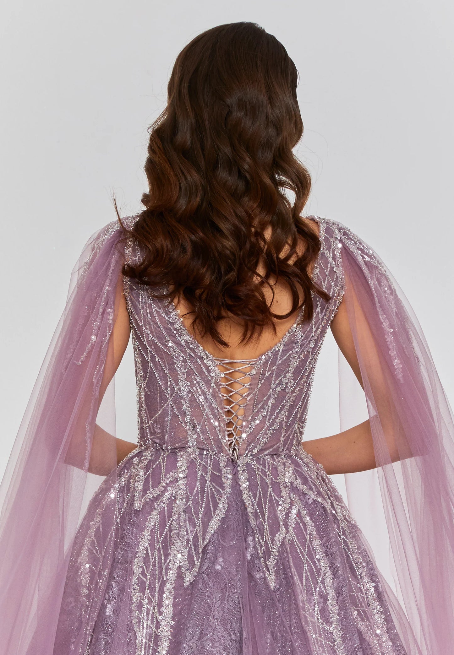 Sleeveless Maxi Tulle Regular Engagement Dress Unit Price: €270