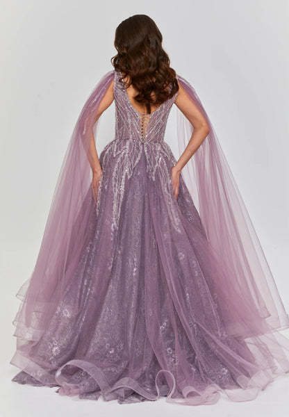 Sleeveless Maxi Tulle Regular Engagement Dress Unit Price: €270