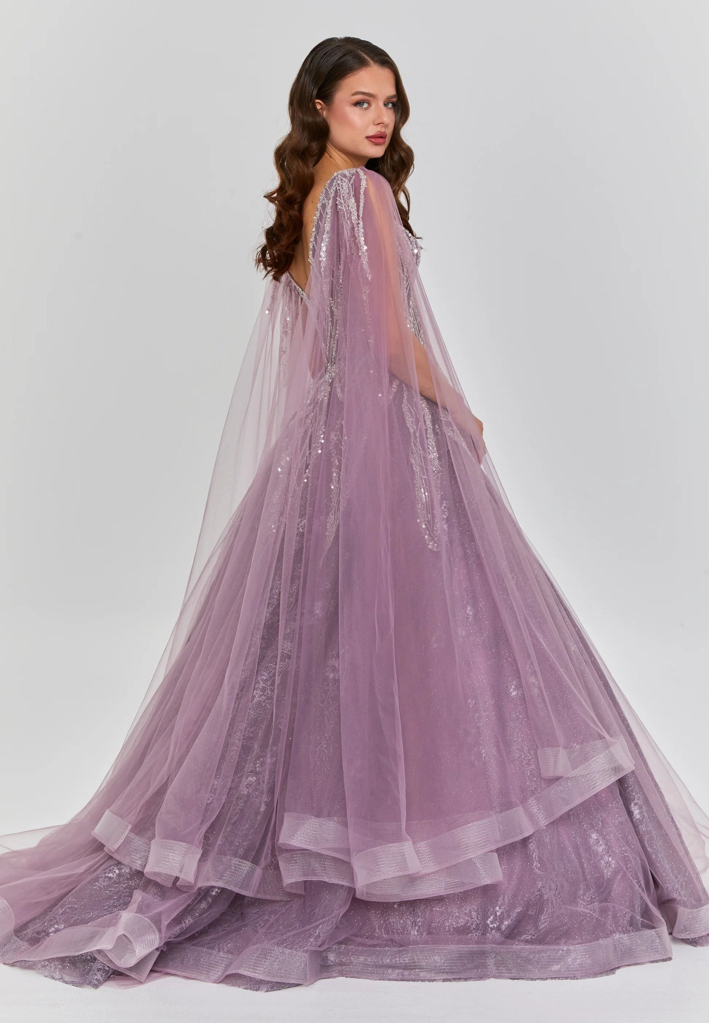 Sleeveless Maxi Tulle Regular Engagement Dress Unit Price: €270