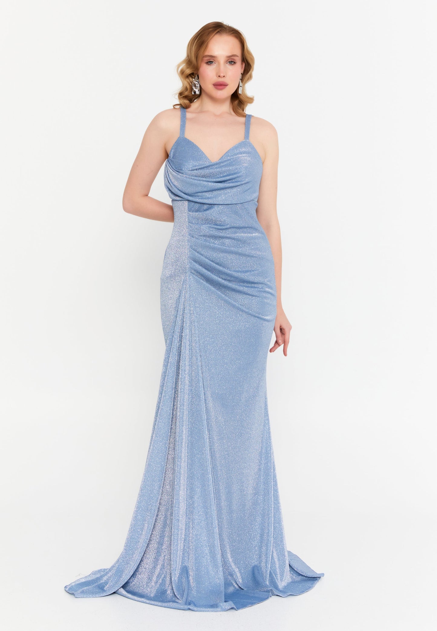 Sleeveless Maxi Lycra Mermaid Regular Wedding Guest Dress Unit Price: €66