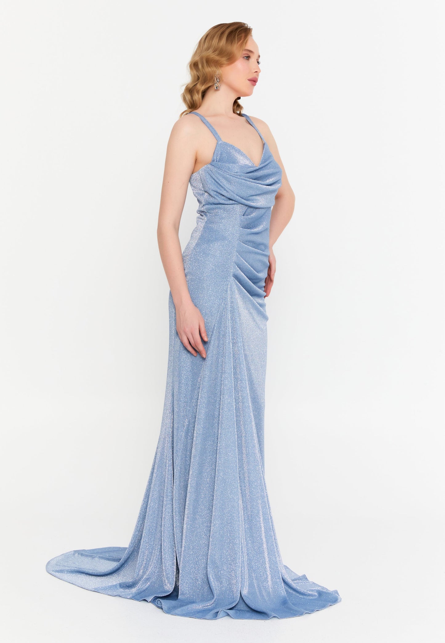 Sleeveless Maxi Lycra Mermaid Regular Wedding Guest Dress Unit Price: €66