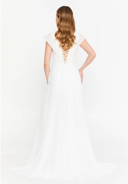 Sleeveless Maxi Chiffon Mermaid Regular Wedding Guest Dress Unit Price: €42